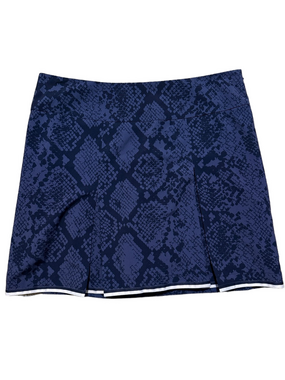 Golftini Dark and Stormy blue/ black golf skort sz 10